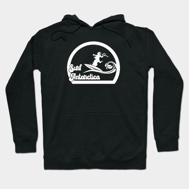 Surf Antarctica Hoodie by @johnnehill